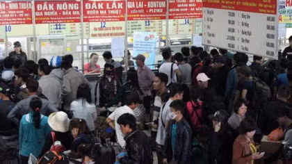 'Không để bất kỳ hành khách nào phải ở lại bến xe'