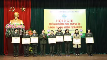 Hội phụ nữ Tổng cục Hậu cần- Kỹ thuật triển khai chương trình công tác năm 2016