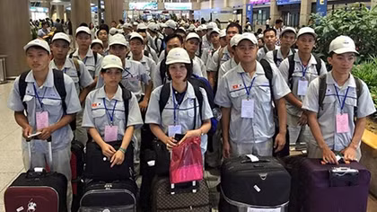 Hơn 10.000 lao động Việt Nam đi làm việc ở nước ngoài 