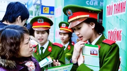 Áp dụng các quy định mới của Luật Công an nhân dân từ 1/7/2015