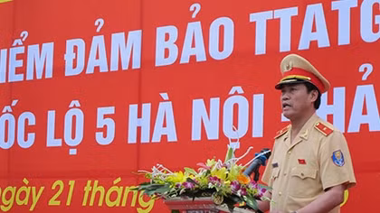 Tăng cường sử dụng phương tiện, thiết bị kỹ thuật nghiệp vụ đảm bảo ATGT 