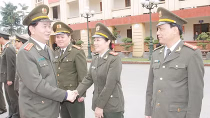 Bộ trưởng Trần Đại Quang thăm, làm việc tại Tuyên Quang