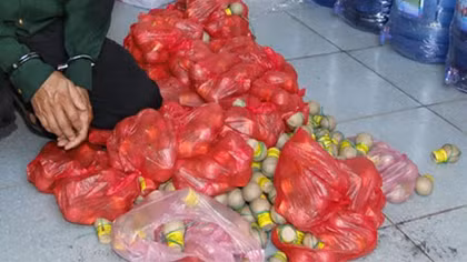 Vận chuyển thuê 1.300 quả pháo với giá 200 ngàn