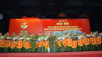 Khai mạc hội thi Cảnh sát khu vực, Cảnh sát xây dựng phong trào
