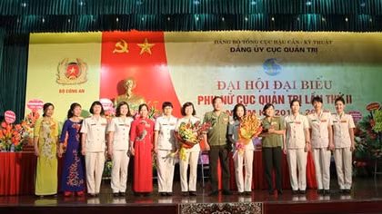 Đại hội phụ nữ Cục Quản trị nhiệm kỳ 2016-2021
