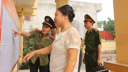 Công an tỉnh Vĩnh Phúc: Đảm bảo ngày hội bầu cử diễn ra an toàn, thành công tốt đẹp