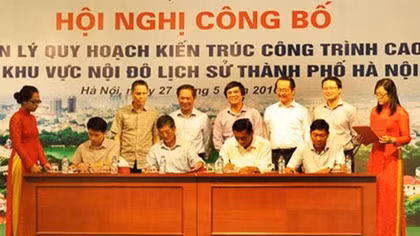 Công bố quy chế quản lý quy hoạch, kiến trúc công trình cao tầng