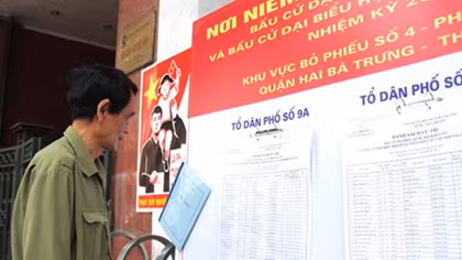 Những trường hợp không được ghi tên vào danh sách cử tri