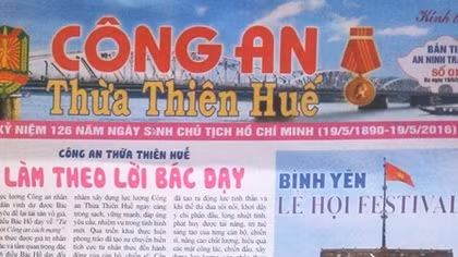 Công an Thừa Thiên - Huế ra mắt ấn phẩm “Bản tin ANTT” đầu tiên