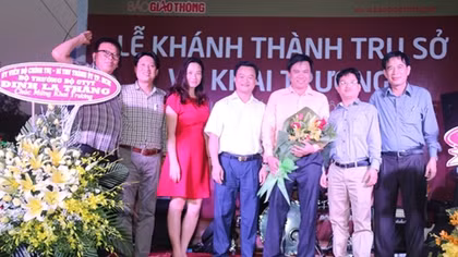 Báo Giao thông khánh thành VP đại diện tại ĐBSCL