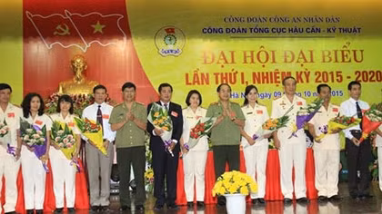 Đại hội đại biểu Công đoàn Tổng cục Hậu cần - Kỹ thuật