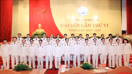 Bế mạc Đại hội Đảng bộ Công an Trung ương lần thứ VI