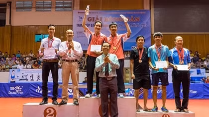 Bế mạc Giải bóng bàn tranh cúp Báo Hànộimới mở rộng
