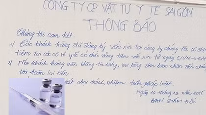(SỐC) Cơ sở tiêm vắc xin ‘5 trong 1’ hét giá 2 triệu đồng/liều