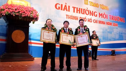 Giải thưởng môi trường vinh danh nhiều cá nhân xuất sắc