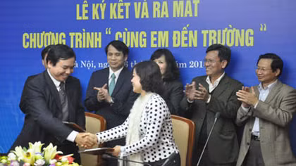 VTV ra mắt chương trình “Cùng em đến trường”