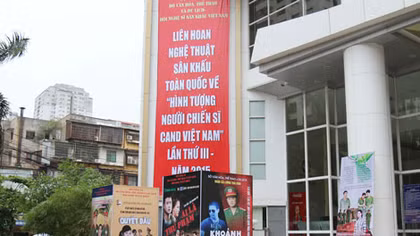 20h tối nay, khai mạc Liên hoan nghệ thuật sân khấu toàn quốc về "Hình tượng người chiến sỹ CAND"