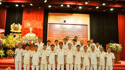 Cục CSGT kỷ niệm 70 năm tham mưu CAND 