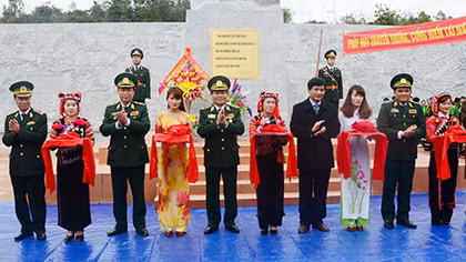 Khánh thành Khu tưởng niệm Anh hùng liệt sỹ Trần Văn Thọ