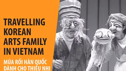 Các nhân vật rối ngộ nghĩnh Hàn Quốc đến Việt Nam