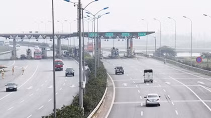 Giá vé qua trạm thu phí Nam Cầu Giẽ cao nhất 120.000 đồng/lượt