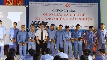 Người nghiện ma túy đầu tiên bảo vệ thành công đề tài khoa học 