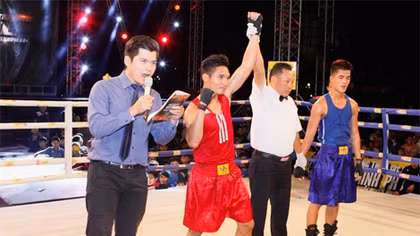 Tưng bừng chung kết Boxing ở xứ Quảng 