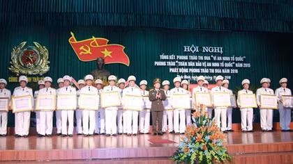 Công an tỉnh Thái Bình triển khai công tác năm 2016 