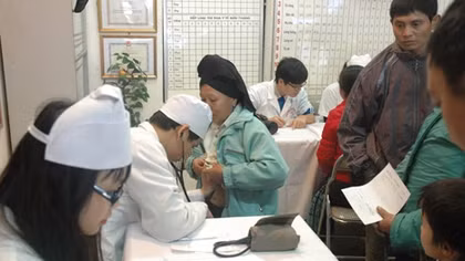 Bệnh nhân tăng mạnh do thời tiết rét đậm 