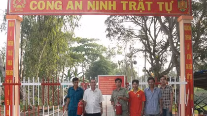 “Cổng rào an ninh” giúp phòng ngừa tội phạm