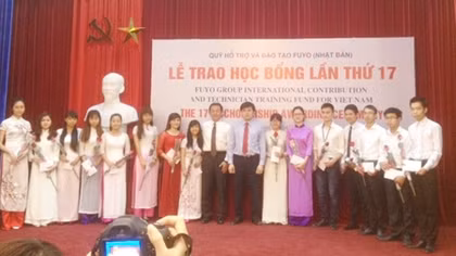 Trao học bổng FUYO cho 80 sinh viên xuất sắc trên toàn quốc