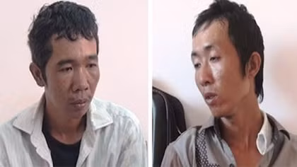 Hai tên cướp tài sản bị bắt khi gây tai nạn