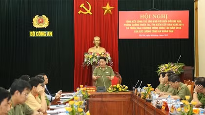 Lực lượng CAND chủ động ứng phó với biến đổi khí hậu, phòng, chống lụt bão