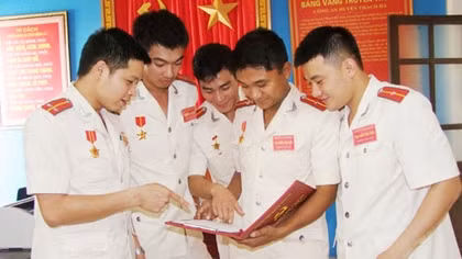 Thanh niên Công an 14 lần hiến máu tình nguyện