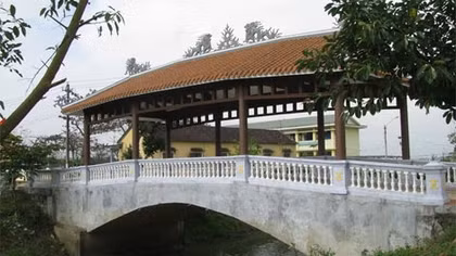 Khánh thành cầu ngói Hiền Lương được xây dựng trên 1 tỷ đồng