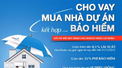 VietinBank ưu đãi cho khách hàng vay mua nhà dự án kết hợp bảo hiểm