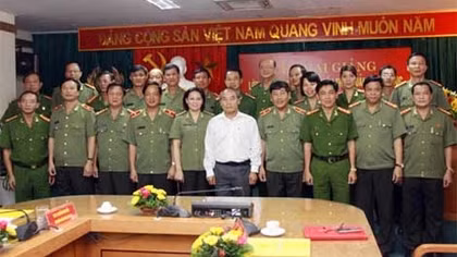 Bồi dưỡng kiến thức cho cán bộ quản lý giáo dục và lãnh đạo các Học viện, trường CAND