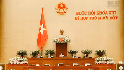 Trình Quốc hội miễn nhiệm 2 Phó Chủ tịch và 12 Uỷ viên Hội đồng bầu cử quốc gia