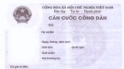 Tận tình phục vụ nhân dân làm thẻ căn cước công dân