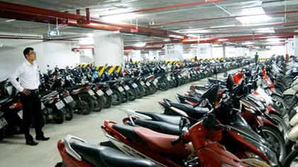 Xử lý nghiêm vi phạm trong sử dụng hầm để xe tại tòa nhà công cộng