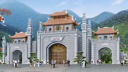 Khánh thành Cổng vào Trung tâm lễ hội Khu Di tích lịch sử Đền Hùng