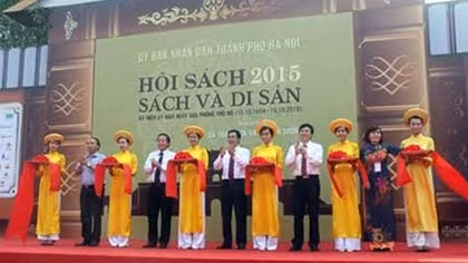 Khai mạc Hội sách Hà Nội 2015