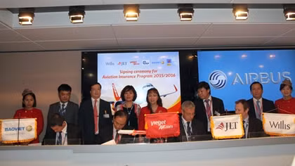 Vietjet mua thêm 6 máy bay A321 tại Paris Air Show 2015