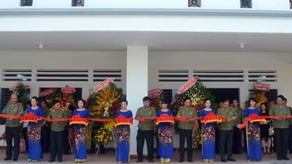 Khánh thành nhà ở Doanh trại Phước Lộc - Bộ Công an