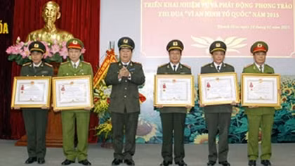 Công an tỉnh Thanh Hoá triển khai nhiệm vụ công tác năm 2015