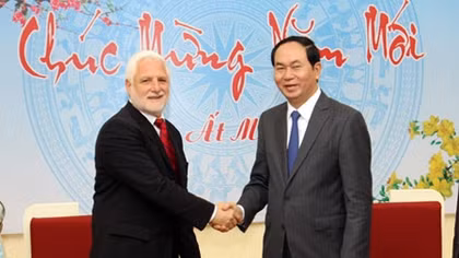 Bộ trưởng Trần Đại Quang tiếp Tổng Giám đốc Bộ Quốc phòng Israel
