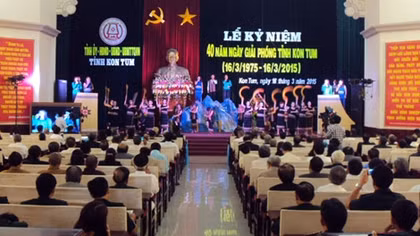 Kon Tum: Long trọng kỷ niệm 40 năm Ngày giải phóng tỉnh