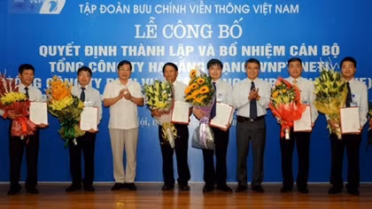 VNPT thành lập 3 Tổng công ty