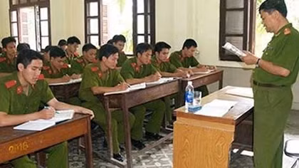 Thí sinh chỉ được đăng ký xét tuyển vào một ngành khối trường CAND
