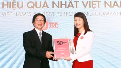 FLC vào Top 50 công ty kinh doanh hiệu quả nhất Việt Nam